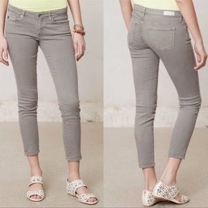 AG Adriano Goldschmied The Stevie Ankle Slim Straight Leg Jeans Denim Pants 25R